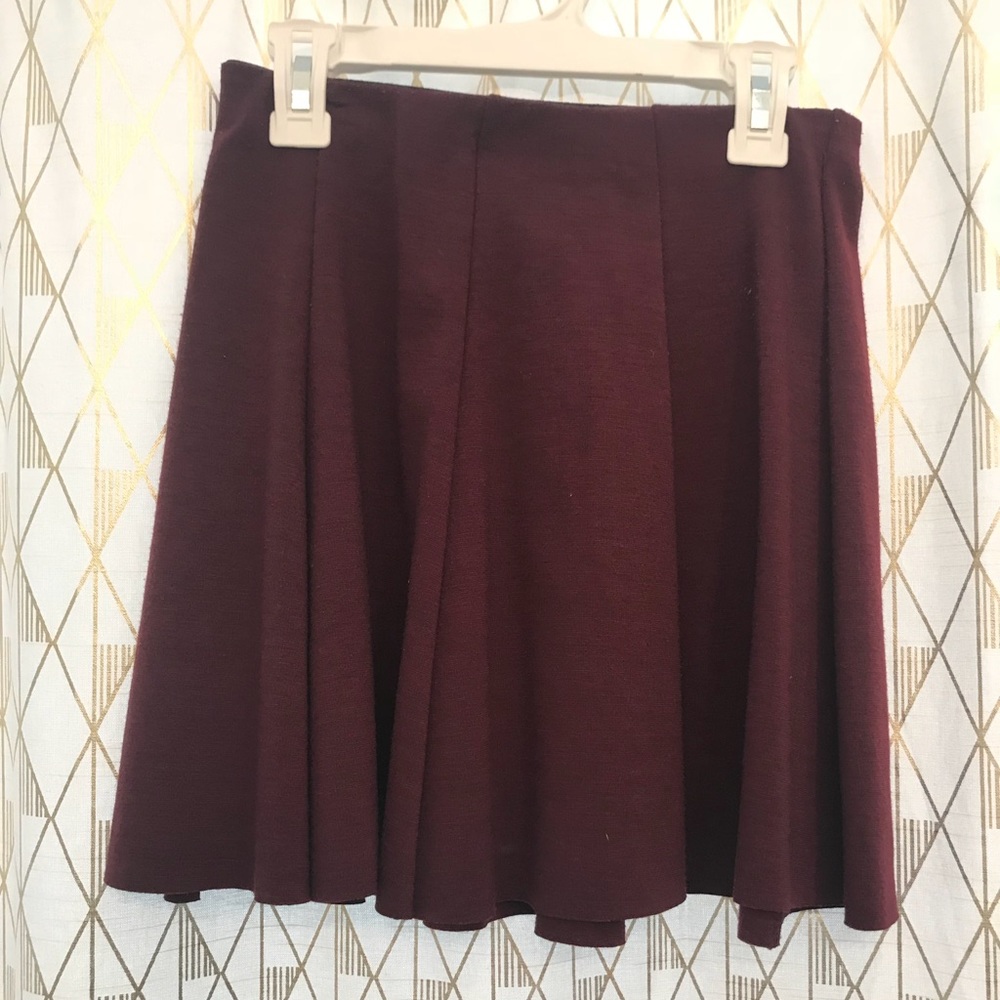 Red skirt